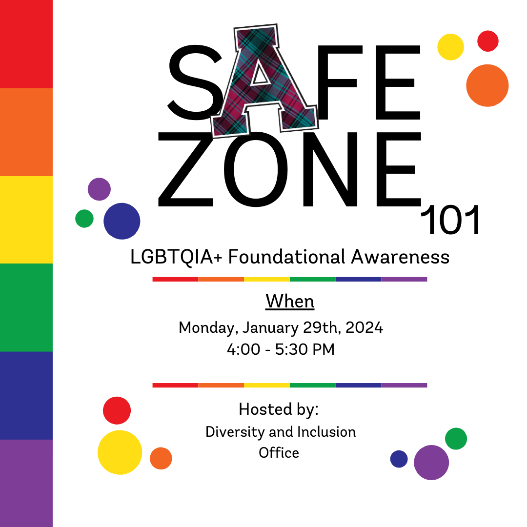 Safe Zone Training 101 Alma College