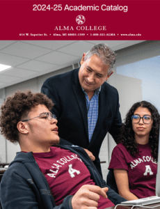 Cover of the Academic Catalog.