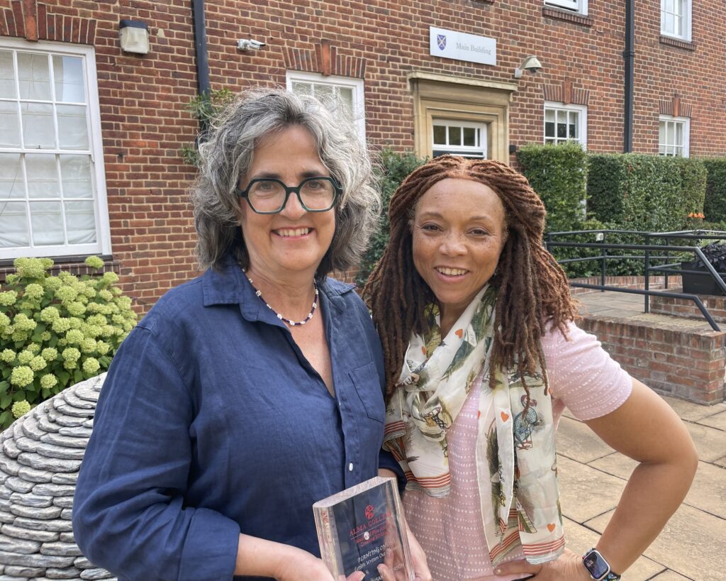 Mary Peterson and Sophfronia Scott