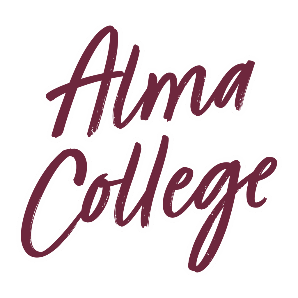 Alma College Digital Sticker - Script